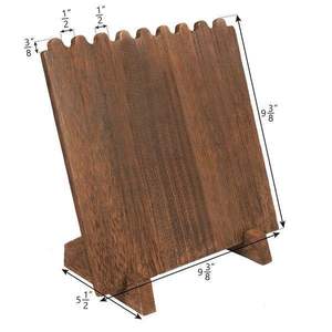 Expositor de joyería de madera más vendido, soporte de exhibición de joyería único, soporte de exhibición de pendientes para Decoración - Product Image 6