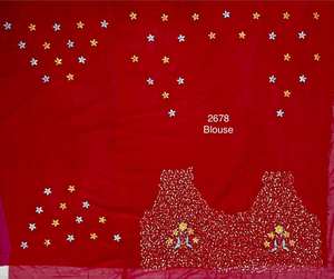 Partywear Lehenga Choli avec broderie multi-fils avec séquence - Product Image 5