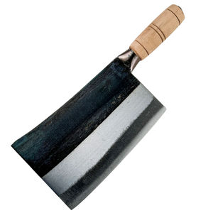 Costume de préparation alimentaire fait main en acier inoxydable avec manche en bois de frêne cadeau de qualité bricolage pour père mère Support OEM personnalisé - Product Image 1