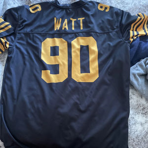 Jersey de fútbol americano de corte clásico con paneles laterales de malla, tela de secado rápido, uniforme de fútbol americano personalizado para atletas - Product Image 5