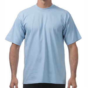 Camiseta de Manga Corta para Hombre, Cuello Redondo, 100% Algodón, Transpirable, de Alta Calidad, Precio Económico al por Mayor - Product Image 1