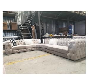 Ensemble de canapé d'angle d'expédition dans le monde entier 270*270cm Matériau en tissu Options de couleur personnalisables - Product Image 1