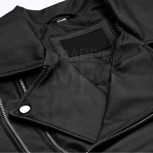 Venta caliente Hombres Ropa Chaqueta de cuero Nueva moda Hombres Chaqueta de cuero a prueba de viento - Product Image 4