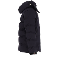 Veste matelassée pour homme, légère et chaude pour l'hiver, décontractée, écologique, respirante, 100% nylon, fermeture éclair, imperméable, réversible, coupe-vent