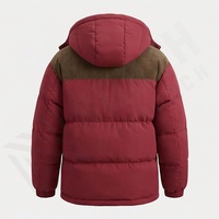 Nouvelle parka classique à capuche pour homme 2025, confortable, personnalisable, en coton polaire de qualité supérieure, formelle et de haute qualité