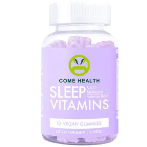 Оптовая продажа, пищевая добавка, натуральные витамины для сна с 5-HTP и мелатонином для баланса настроения и глубокого сна