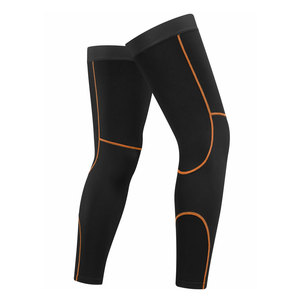 Vêtements de compression pour hommes Logo personnalisé Sports de plein air Cyclisme Manches de jambe Manchons de compression de jambe de sport - Product Image 1