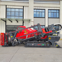 Machine de forage directionnel horizontal Goodeng GS250-LS 375kN 8100Nm pour la pose de câbles et de conduites urbaines