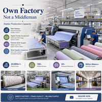 Tissu imprimé personnalisé à motif quadrillé Vichy, impression numérique OEM ODM, plusieurs bases pour robes, foulards, sacs, textiles de maison, faible MOQ