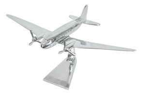 Modelo de Avión de Hélice con Base, Decoración de Mesa, Accesorios para el Hogar, Modelo a Escala 1:100 de Avión Fundido a Presión, Mejor Precio - Product Image 6