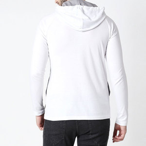 Sweat à capuche zippé pour hommes de qualité supérieure, imprimé personnalisé, vêtements d'hiver décontractés, sweat à capuche en molleton ODM - Product Image 3