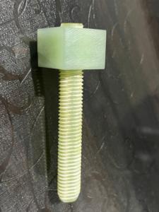 Écrou de tige fileté en fibre de verre FRP non conducteur et léger de haute résistance pour l'utilisation de produits chimiques électriques - Product Image 2