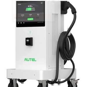 Available MaxiCharger <b>3</b> Phase D.C Compactss Mobile Portable 40kw Fast Charger Dual Port <b>Charging</b> Station on Wheels 25ft Cable - Product Image 3