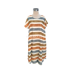 Vêtements de nuit pour femmes, sexy, décontractés, été, hiver, soirée tissée, rayonne, taille élastique, manches courtes, motif floral, doux - Product Image 1