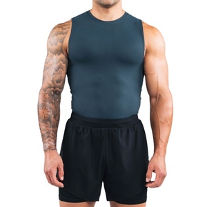 เสื้อกล้ามออกกำลังกายทรงสลิมฟิต ยืดหยุ่นได้ ระบายอากาศดี ผลิตจากผ้าอีลาสเทน เหมาะสำหรับวิ่ง โยคะ และกีฬาอื่นๆ ลดราคาช่วงซัมเมอร์ ขายส่ง - Product Image 5