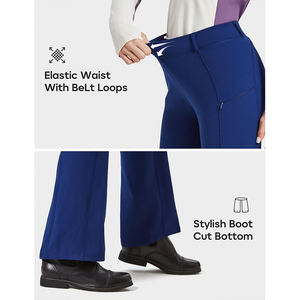 Brèches pour femmes culottes d'équitation sur mesure avec patch au genou pour l'équitation de sécurité supplémentaire - Product Image 2