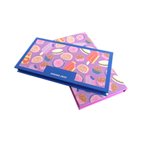 Hochwertige Großhandel benutzer definierte Logo Mini leere Make-up Lidschatten Palette Box magnetische recycelte Materialien Matt Laminierung Prägung