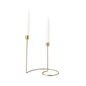 Christmas Gifting Candlestick Holder Handcrafted Greatest Design <b>Gold</b> <b>Candle</b> Holder Standard Quality Metal Room Decoration - Product Image 1