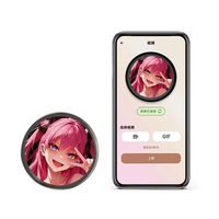 Dernier modèle de badge électronique intelligent avec écran tactile de 1,7 pouce, affichage dynamique du badge électronique