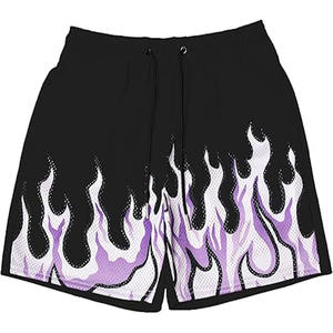 Pantalones cortos personalizados para hombre Pantalones cortos deportivos con estampado de doble capa Pantalones cortos transpirables de secado rápido con Forro fino para hombre fabricados por Dress Sports - Product Image 1