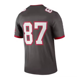 100% poliéster profesional fútbol americano Jersey personalizado sublimado impreso último diseño fútbol Jersey - Product Image 2