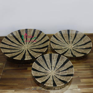 Artesanía de jacinto de agua multifuncional hecha a mano ecológica para almacenamiento y decoración del hogar por Artex Dong Thap Vietnam - Product Image 6