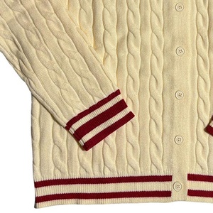 New Design Men <b>Cardigan</b> cable knitted custom Fashionable Warm <b>Cardigan</b> <b>Sweater</b> for Men's with Customized Colors Size and logo - Product Image 5
