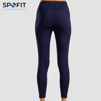 Nuevos Leggings Populares de Verano para Mujer, de Media Pierna y Cintura Media, Transpirables, de Algodón/Fibra de Bambú, para Yoga y Gimnasio, con Control de Abdomen y Efecto Levanta Glúteos