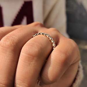 Eternity Round Brilliant Cut Diamond Wedding Band with Bezel Set 2.00mm VS Clarity G Color Women's Elegant Diamond <b>Ring</b> - Product Image 2