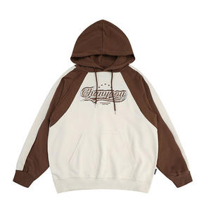 EcoSmart-Sudadera con capucha de lana de talla grande para hombre, sudadera de otoño con estampado de planeta Hip Hop y capucha de punto bordada - Product Image 1