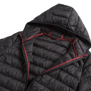 Best Quality <b>Long</b> Sleeve Oversize Padding Winter Coat Puffer <b>Jacket</b> for <b>Men</b> Hot Sale Solid Color Hooded Winter <b>Jacket</b> - Product Image 3