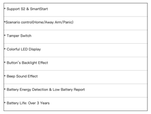 Clavier de contrôle d'accès de porte pour système de sécurité domestique - Product Image 2