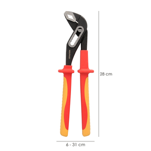 Pinze a Forbice Multiuso 240 mm. Mangos Aislati VDE da 1.000 V. Acciaio Cromo Vanadio - Product Image 2
