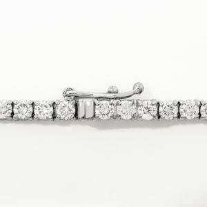 Luxury 10.00ct Diamond Tennis <b>Necklace</b> in White Gold Timeless Fine Jewelry Statement <b>Necklace</b> Ideal Birthday Gift for Women - Product Image 1