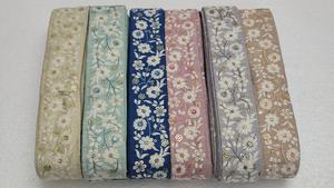 Dentelles brodées à la main, bordure florale, garniture pour robe de mariée, couture DIY, accessoires vestimentaires, art, sacs écologiques - Product Image 2