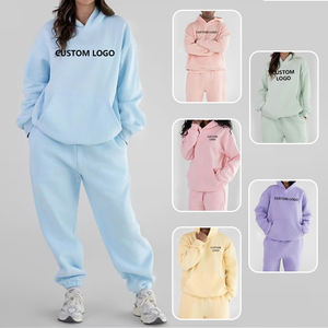 เสื้อสเวตเตอร์แบบมีฮู้ดสำหรับทั้งชายและหญิงเสื้อมีฮู้ดพิมพ์ลายพัฟแบบกำหนดเอง500 GSM คอตตอนฟลีซโอเวอร์ไซส์-ผู้ผลิต - Product Image 2