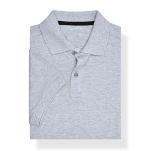 2025 hommes décontracté Streetwear séchage rapide à la mode solide motif pour polos haute qualité coton Polyester tricoté tissu - Product Image 5