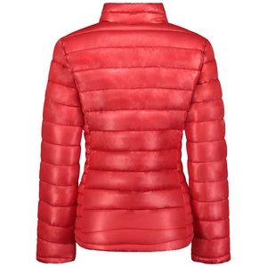 Chaqueta Acolchada de Invierno para Mujer, Cuello Alto, Ajuste Moderno, Ligera, Cálida, con Cierre, de Lujo - Product Image 2