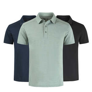 Polo en coton de luxe T-shirt polo doux de qualité supérieure avec col élégant et coutures durables pour un confort toute la journée - Product Image 1