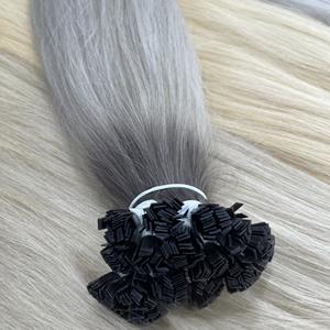 Las Mejores Extensiones de Cabello Virgen Remy Vietnamita 100% Natural al Por Mayor, con Punta Plana, en Colores Rubio Ombre, Lisas y Naturales - Product Image 3