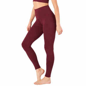 Leggings de yoga de marque privée Vêtements de gym et de fitness Pantalons Legging d'entraînement de course à pied sans couture pour femmes à prix abordable - Product Image 3
