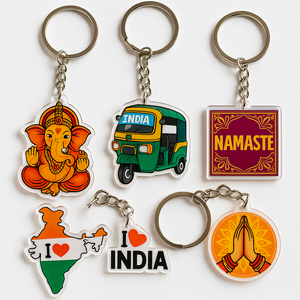 Porte-clés acrylique personnalisé Porte-clés imprimé transparent Idéal pour les souvenirs Promotions d'entreprise et cadeaux au meilleur prix - Product Image 3