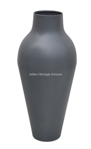 Jarrón de Flores de Hierro de Diseño Costero Moderno Hecho a Mano para Decoración del Hogar y Bodas, Marca IHA, IHA24004, Hecho en India - Product Image 5