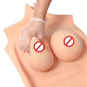 Seins en silicone artificiels réalistes et naturels, combinaison féminine, bonnet C D, seins en silicone pour travestis, transgenres - Product Image 3