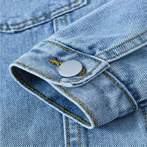 <b>Men's</b> Winter Patchwork Button Denim Jacket with Windproof <b>Slim</b> Fit for Street Wear - Product Image 6