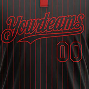 Maillot de baseball sublimé de qualité supérieure numéro de nom d'équipe personnalisé respirant séchage rapide col en v vêtements de sport baseball de haute qualité - Product Image 5