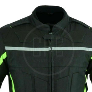 เสื้อแจ็คเก็ตหนังผู้ชายสั่งทำพิเศษ ออกแบบเองได้ คอตั้ง แห้งเร็ว เป็นมิตรกับสิ่งแวดล้อม สำหรับฤดูหนาว - Product Image 3