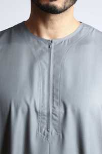 Nouvelle Jubba Thobe pour homme, élégante et décontractée, grande taille, longueur cheville, manches longues, respirante, légère, confortable, séchage rapide, pour la prière - Product Image 4