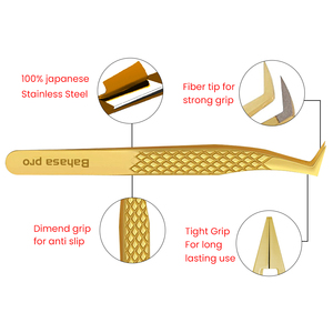 Bahasa Pro แหนบขนตาปลอมแบบแยกปริมาณได้อย่างแม่นยำสำหรับมืออาชีพต่อขนตา - Product Image 2