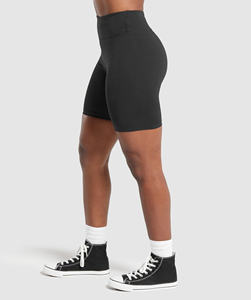 Factory Manufacturer Custom Cotton Shorts Summer Workout Women Sports Running Fitness Shorts - Product Image 2